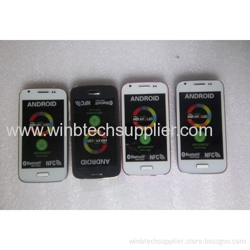 Mini S4 I9500 9500 4inch Capacitive Screen Android Smartphone Cell Phone Android 4.0 256m Ram Mtk6515 1.0ghz